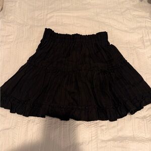 Princess Polly Black Bubble Mini Skirt